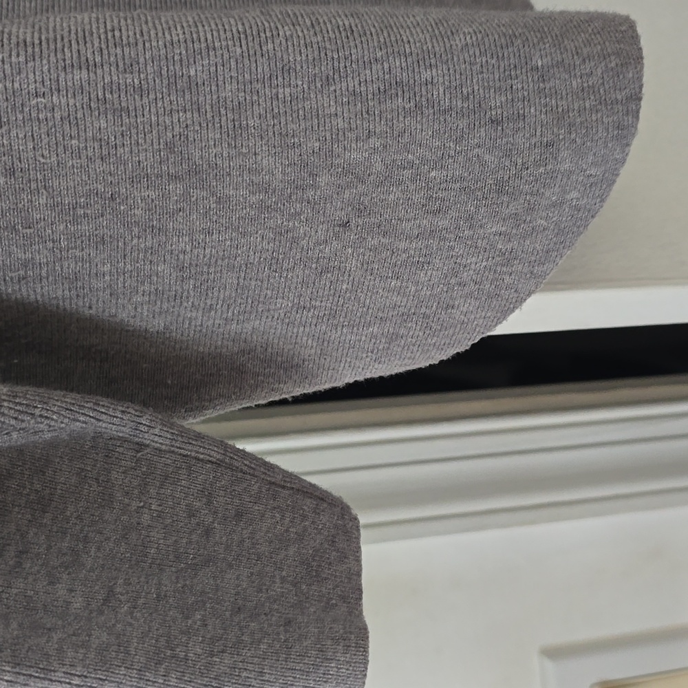 Milano Heather Gray Ribbed Top - Picture 3 of 3